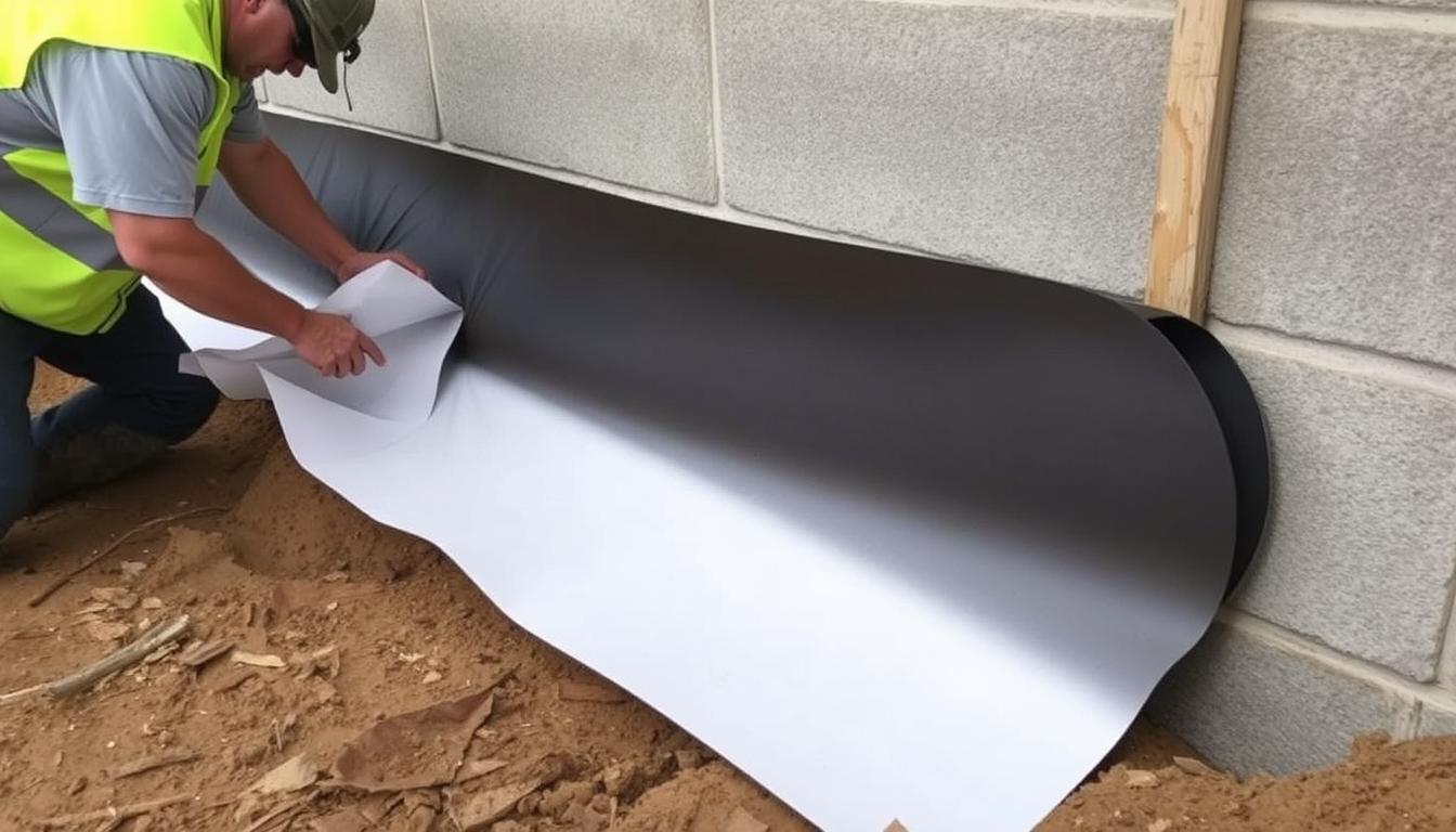 Efekt po hydroizolacji krzemianowej Sucha ściana piwnicy po aplikacji krzemianowego środka hydroizolacyjnego